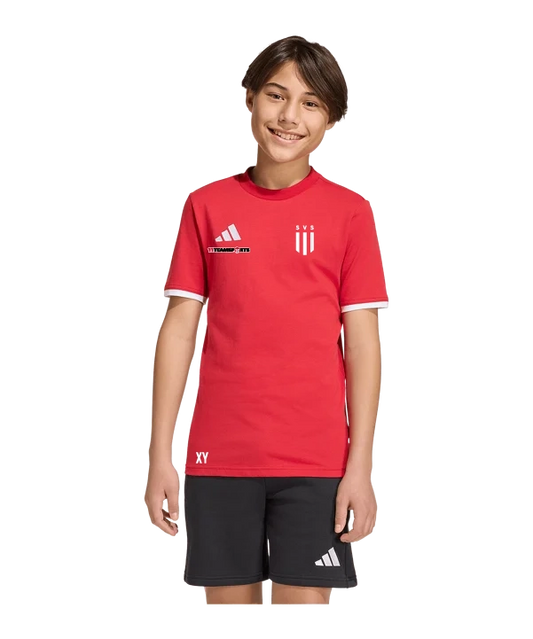 ADIDAS Entrada 26 T Shirt Kids Rot SV Scharnstein