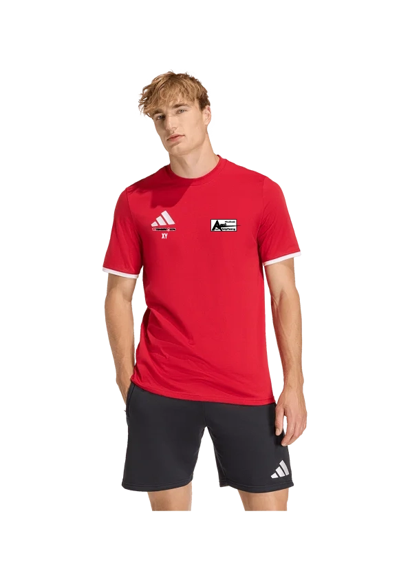 adidas Entrada 26 T-Shirt Rot ASKÖ Ampflwang