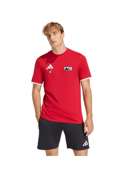 adidas Entrada 26 T-Shirt Rot ASKÖ Ampflwang