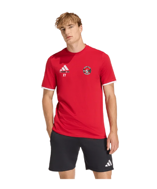 ADIDAS Entrada 26 T-Shirt Rot SC Kalsdorf