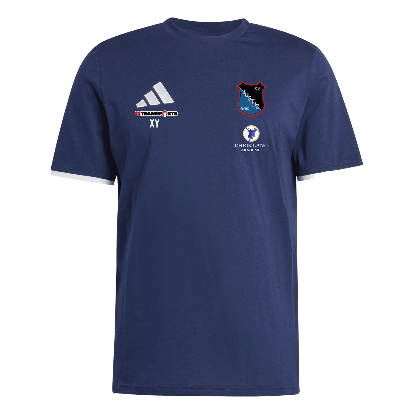 ADIDAS Entrada 26 T-Shirt Dunkelblau SV Justiz Kids