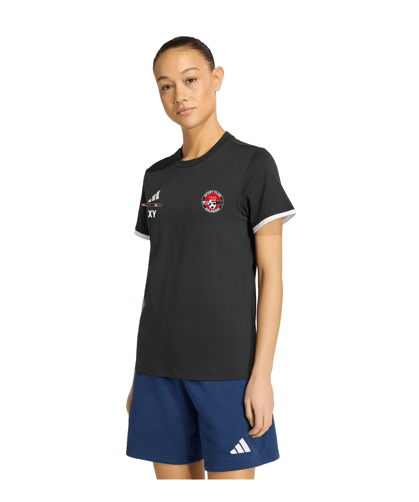 ADIDAS Entrada 26 T-Shirt Damen Schwarz SC Kalsdorf