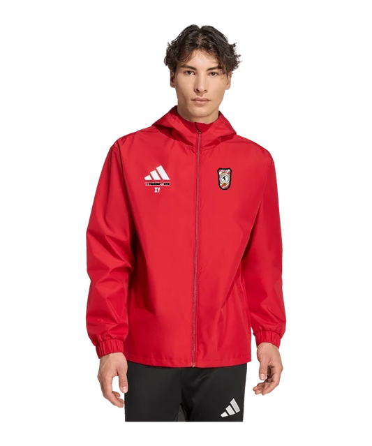 ADIDAS Entrada 26 Jacke Rot SG Redlschlag