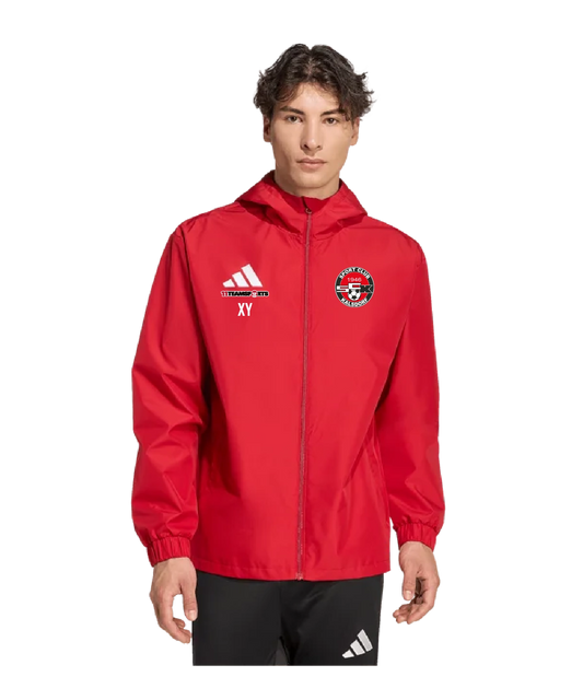 ADIDAS Entrada 26 Jacke Rot SC Kalsdorf