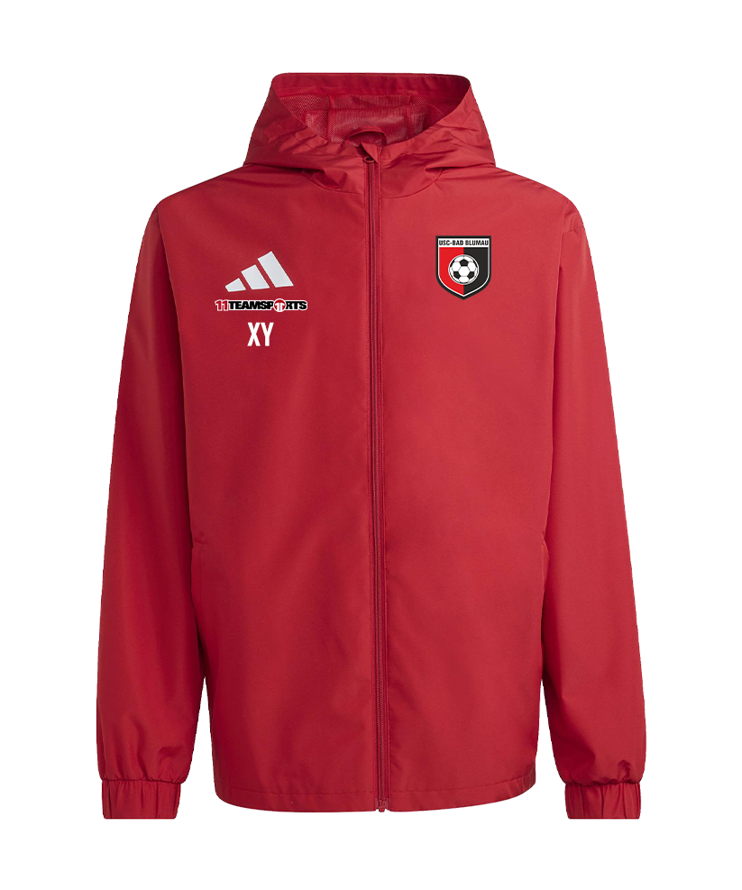 adidas Entrada 26 Jacke Rot USC Bad Blumau