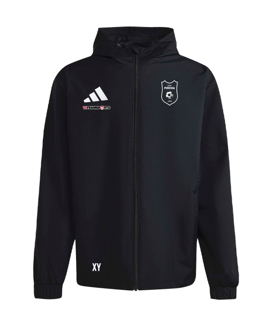 adidas Entrada 26 Regenjacke Kids Schwarz USV Pircha