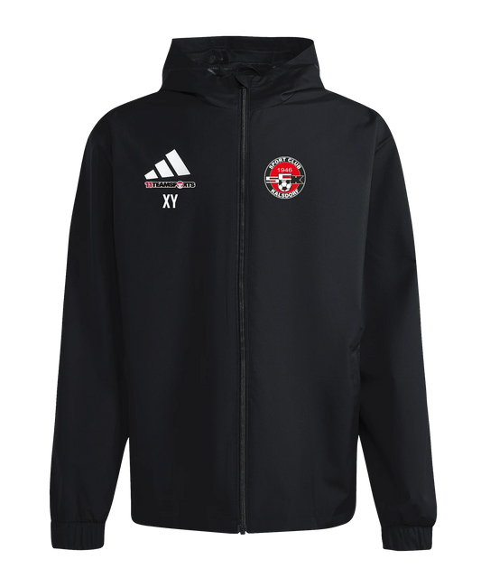 ADIDAS Entrada 26 Regenjacke Schwarz SC Kalsdorf