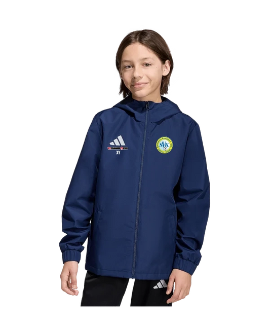 ADIDAS Entrada 26 Allwetterjacke Kids Blau SV Kematen am Innbach