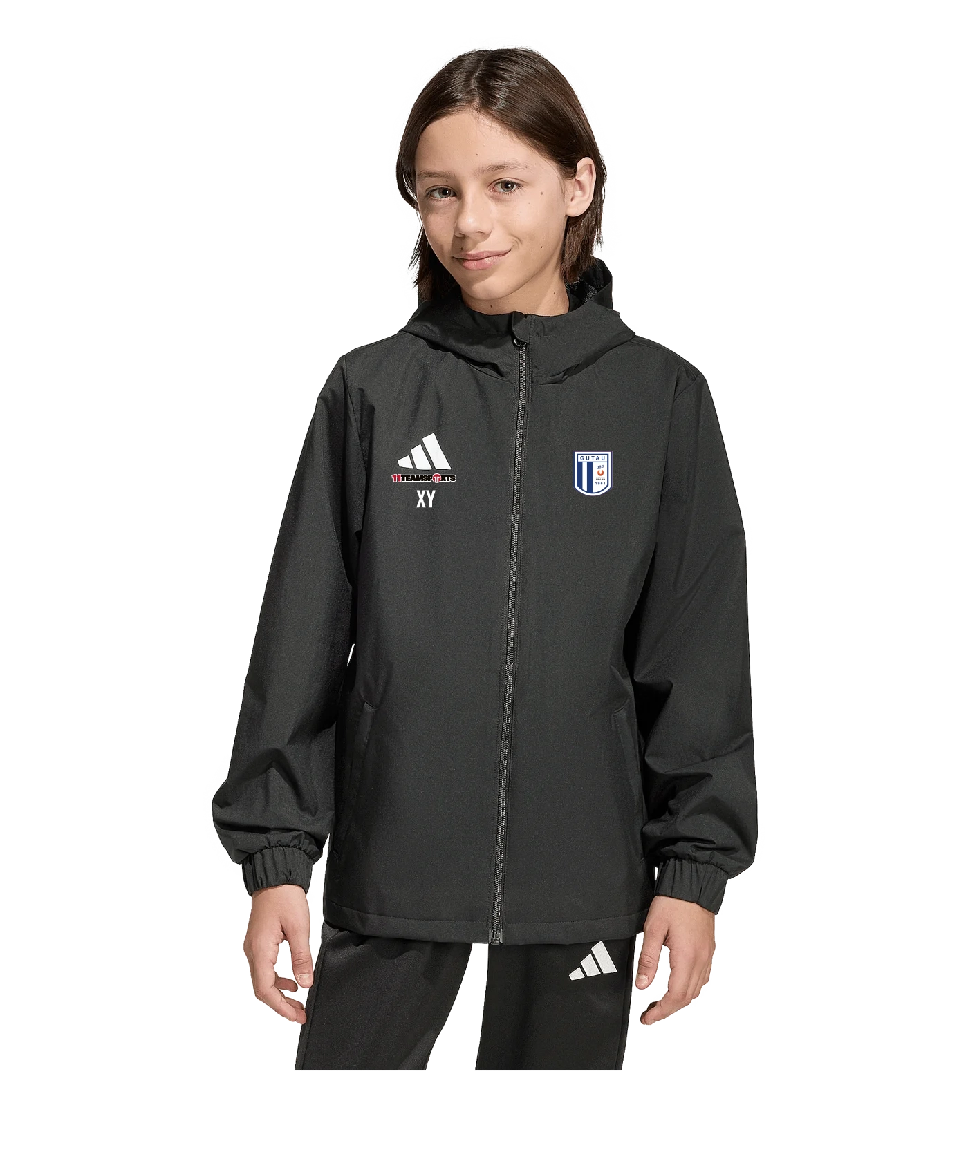 ADIDAS Entrada 26 Regenjacke Kids Schwarz DSG Union Gutau