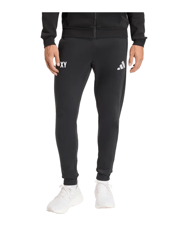 ADIDAS Entrada 26 Jogginghose Schwarz Union Edelweiß Linz