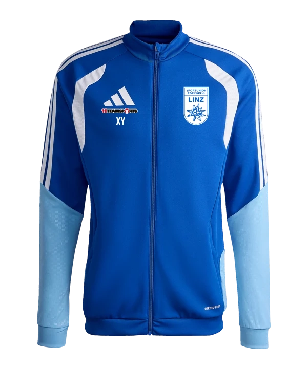 ADIDAS Tiro 26 Traningsajacke Blau Union Edleweiß Linz