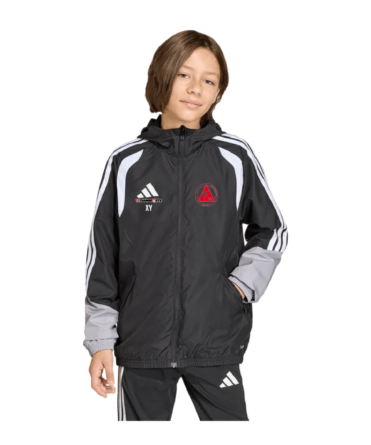 ADIDAS Tiro 26 Jacke Kids Schwarz Union Meggenhofen