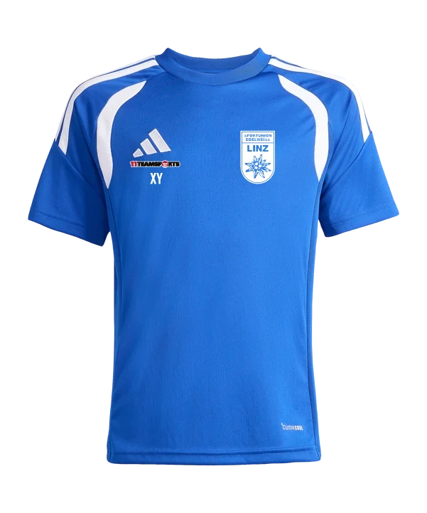 ADIDAS Tiro 26 Trikot Kids Blau Union Edelweiß Linz