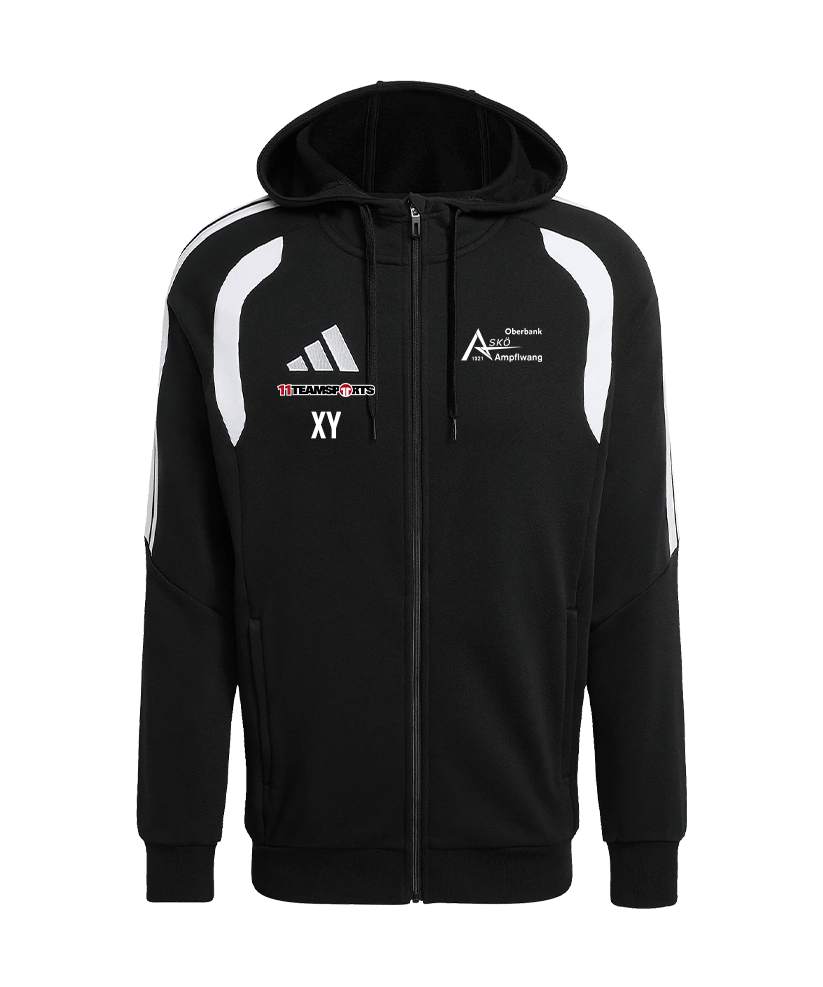 adidas Tiro 26 League Kapuzenjacke Kids Schwarz ASKÖ Ampflwang