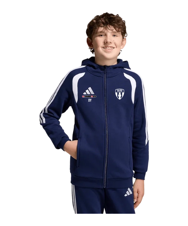 ADIDAS Tiro 26 League Kapuzenjacke Kids Dunkelblau Pöllauer Sportklub