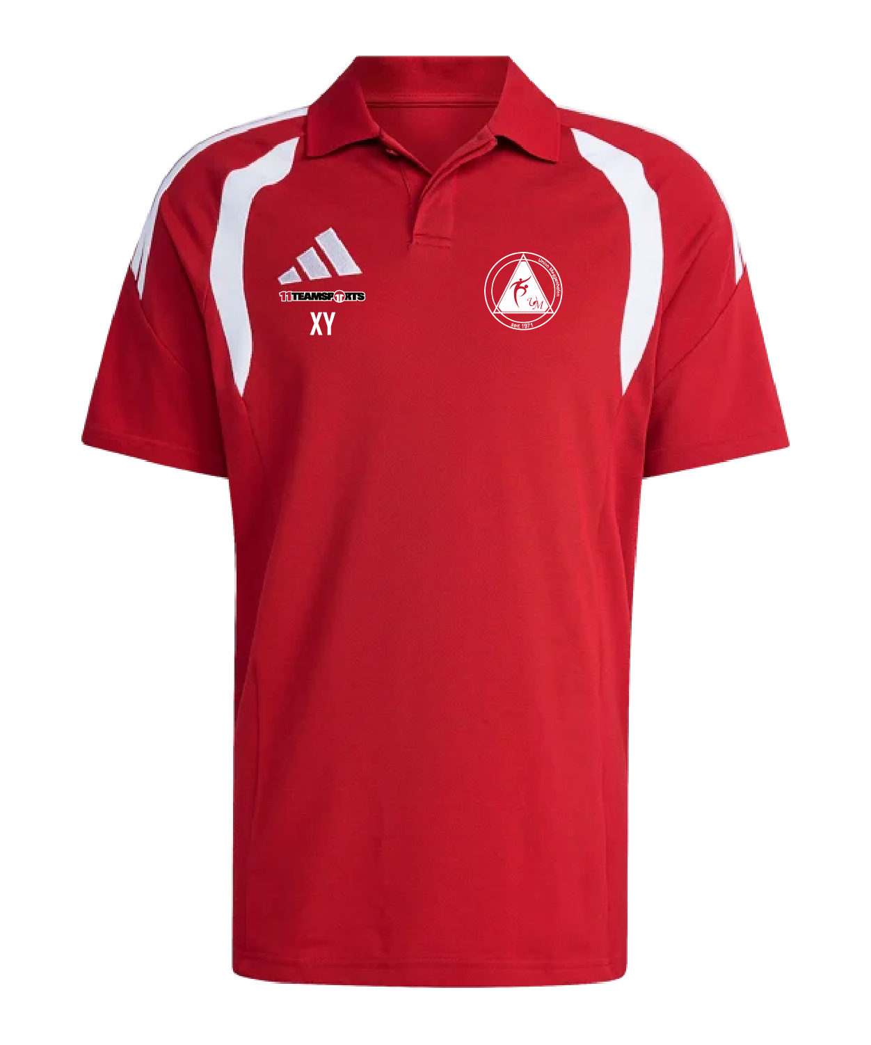 ADIDAS Tiro 26 League Polo Rot Union Meggenhofen