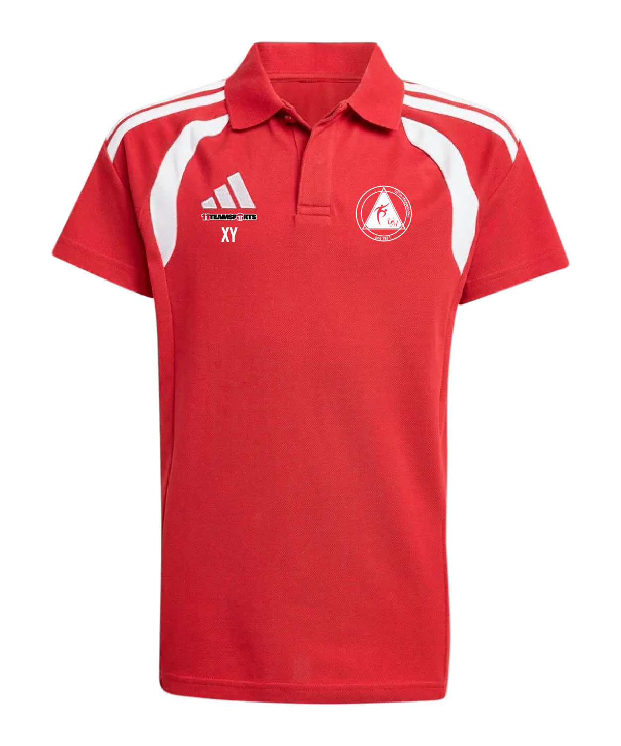 ADIDAS Tiro 26 League Polo Kids Rot Union Meggenhofen