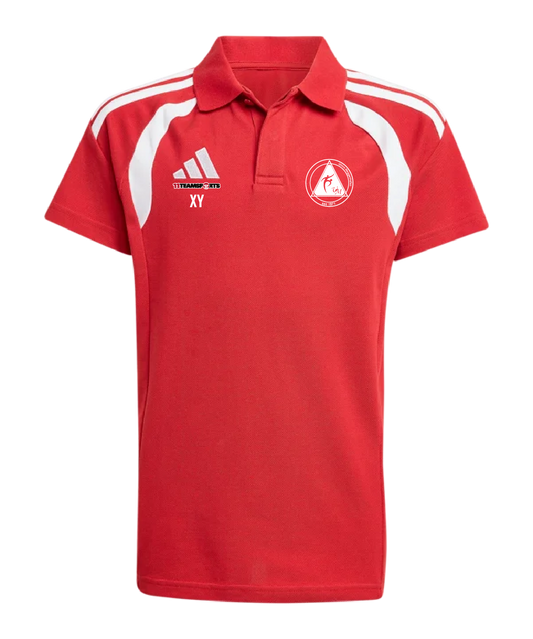 ADIDAS Tiro 26 League Polo Kids Rot Union Meggenhofen