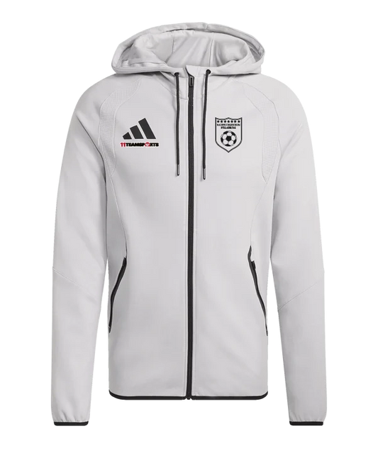ADIDAS Tiro Travel Hoody Grau Nachwuchszentrum Pöllau Tal