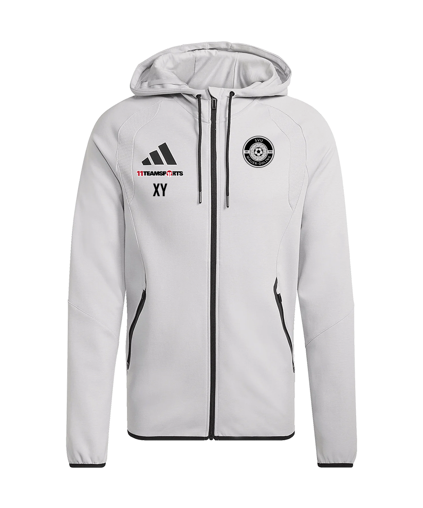 adidas Tiro Travel Hoody Kids Grau SVU Mauer-Öhling