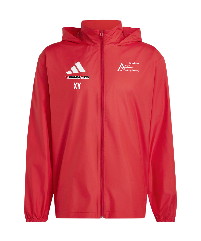 adidas Entrada 26 Multi Jacke Rot ASKÖ Ampflwang
