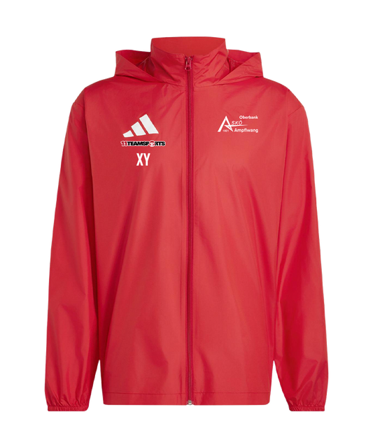 adidas Entrada 26 Multi Jacke Kids Rot ASKÖ Ampflwang