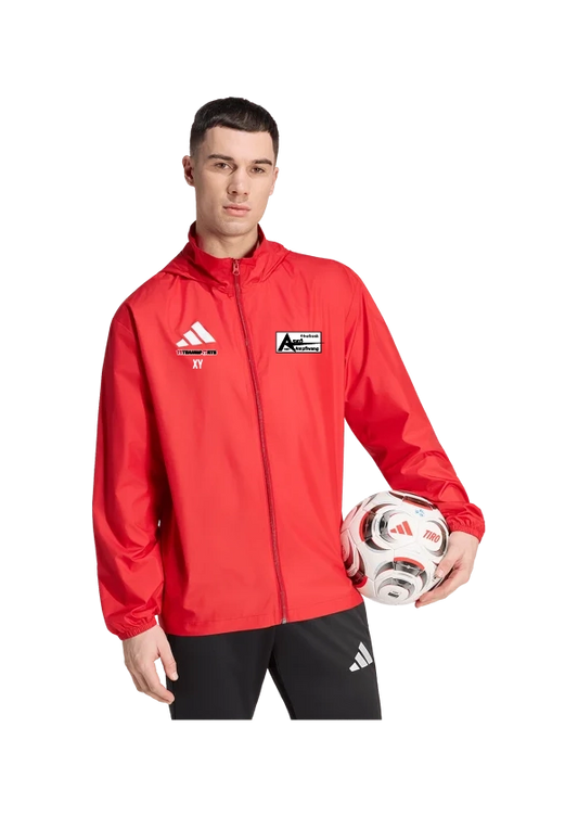 adidas Entrada 26 Regenjacke Rot ASKÖ Ampflwang