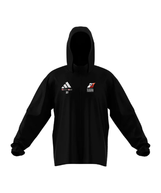 ADIDAS Entrada 26 Regenjacke Schwarz Schiedsrichter