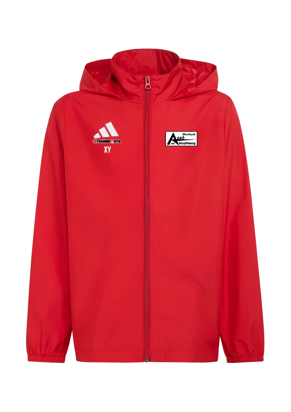 adidas Entrada 26 Jacke Kids Rot  ASKÖ Ampflwang