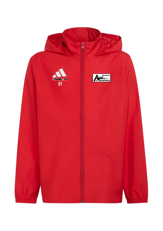 adidas Entrada 26 Jacke Kids Rot  ASKÖ Ampflwang