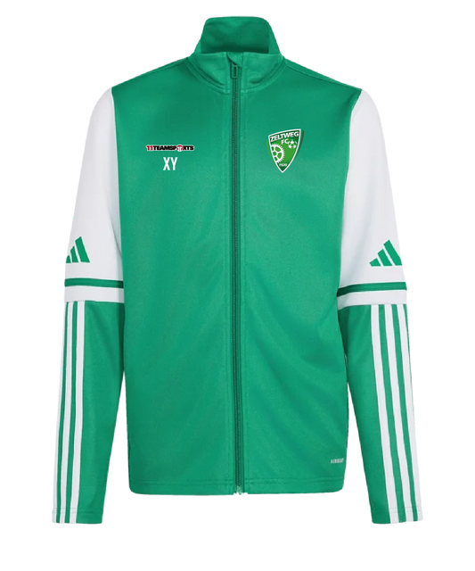 ADIDAS Squadra 25 Trainingsjacke Kids Grün FC Zeltweg