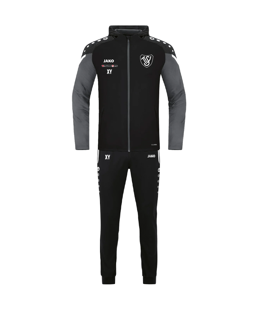 JAKO Performance Präsentationsanzug Schwarz SV Trieben