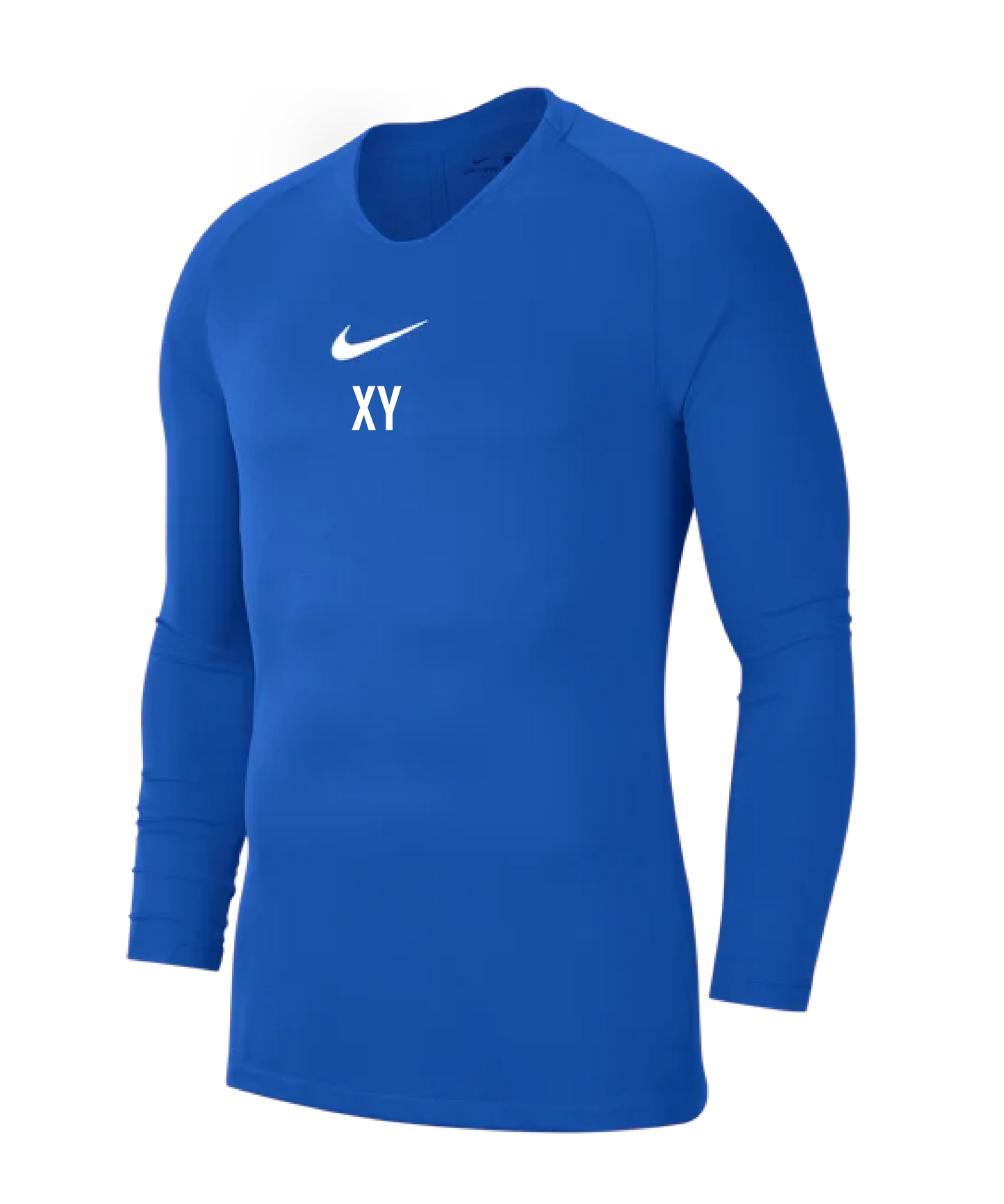 NIKE Park First Layer Top langarm Kids Blau