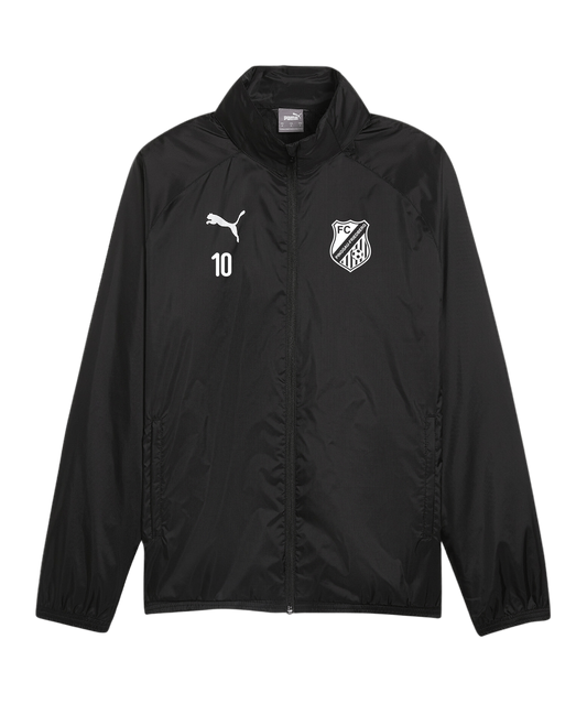 PUMA teamGOAL Allwetterjacke Kids Schwarz FC Pinggau-Friedberg Kinder