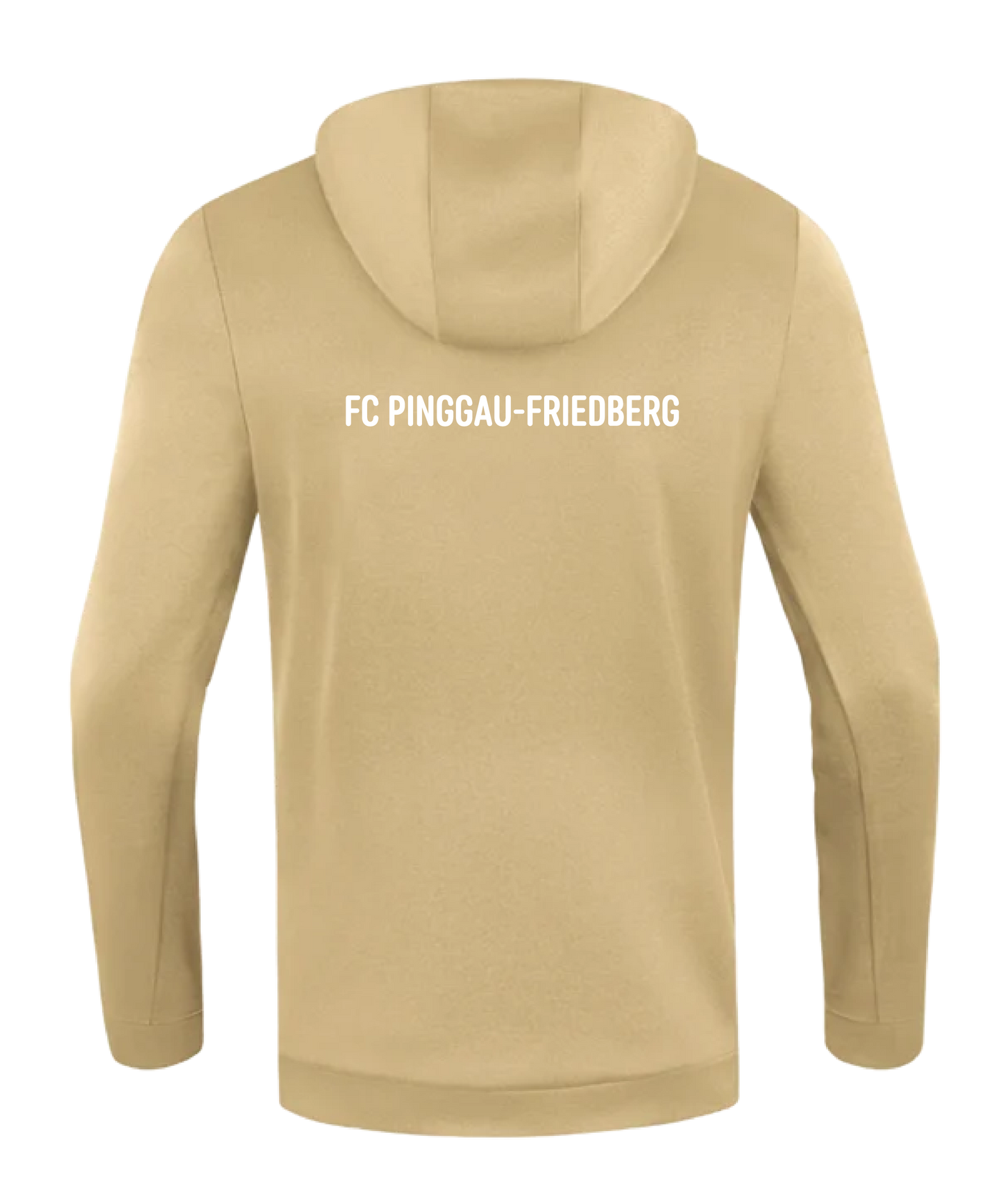 JAKO Pro Casual Hoody Beige FC Pinggau-Friedberg Sweatshirt Trainer