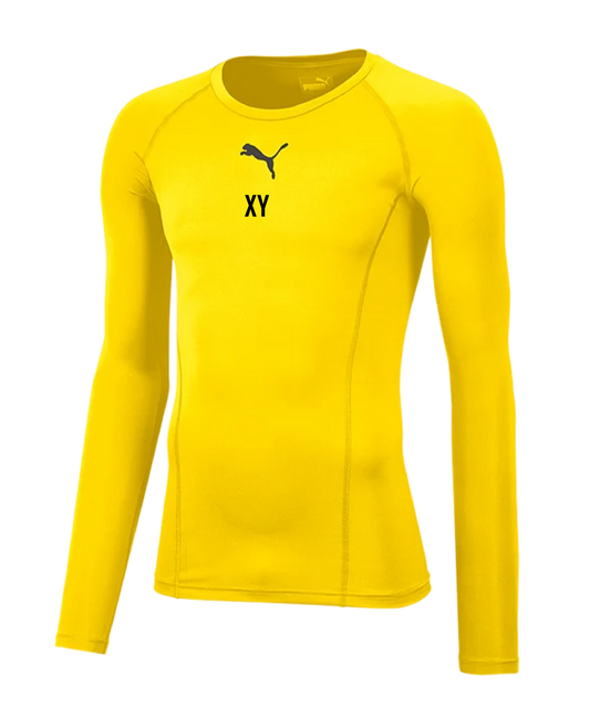 PUMA LIGA Baselayer Longsleeve Gelb