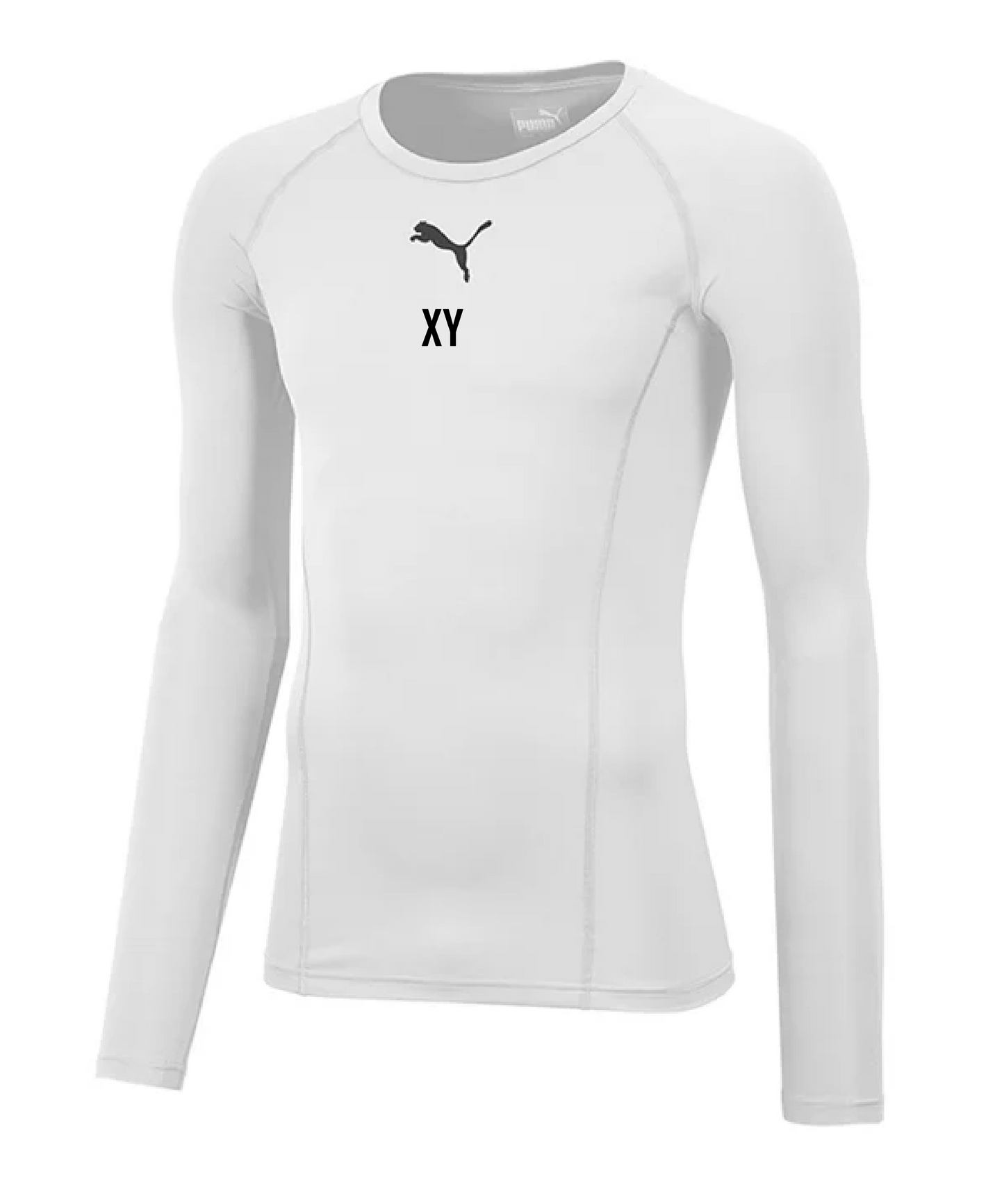 PUMA LIGA Baselayer Longsleeve Weiss