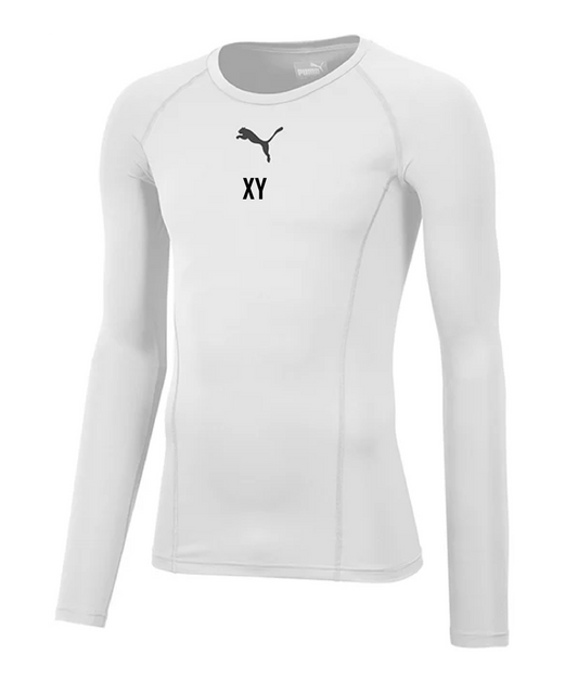 PUMA LIGA Baselayer Longsleeve Weiss