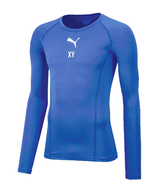 PUMA LIGA Baselayer Longsleeve Blau