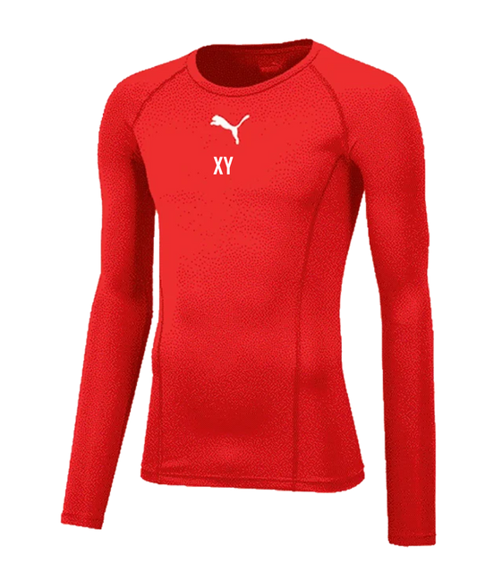 PUMA LIGA Baselayer Longsleeve Rot