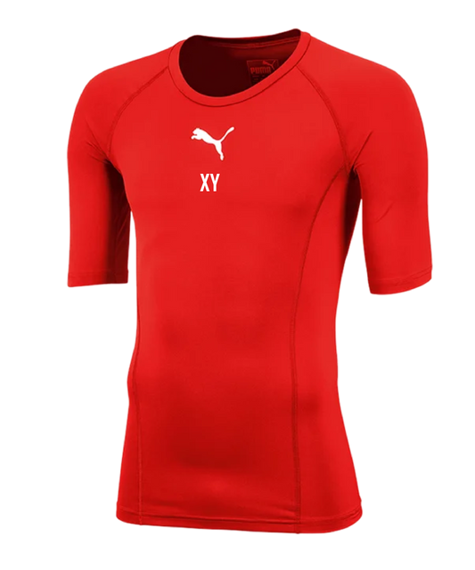 PUMA LIGA Baselayer Shortsleeve Rot