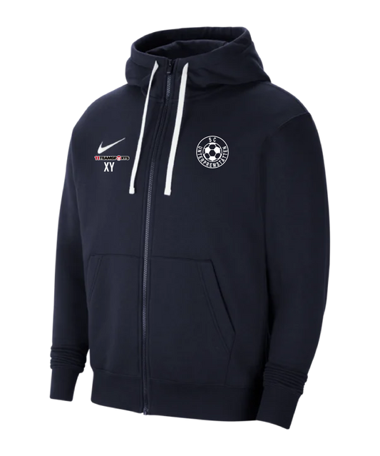 Nike 20 Fleece Kapuzenjacke Kids Blau  SC Unterpremstätten