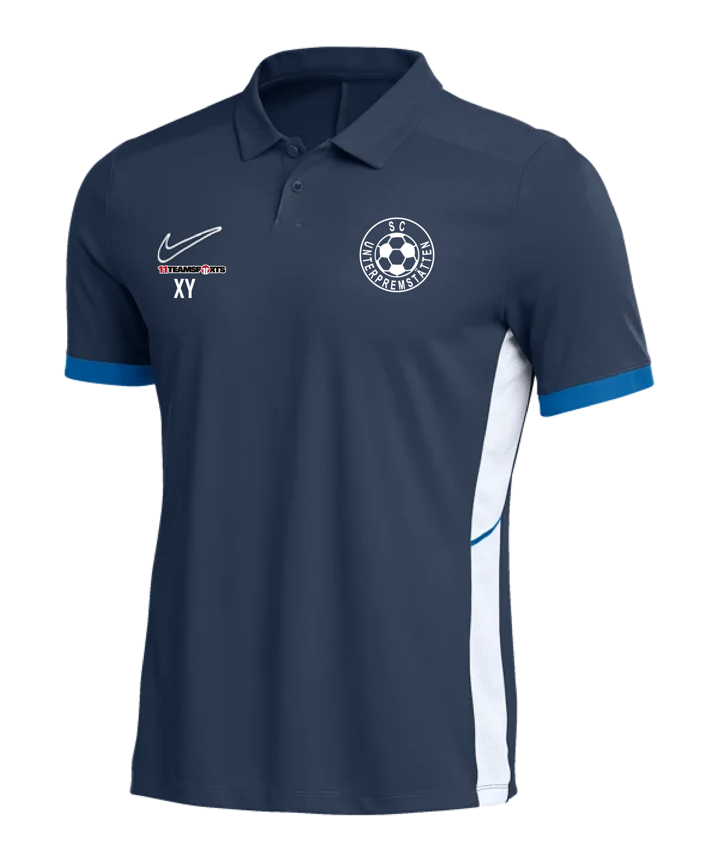 Nike Academy Poloshirt Blau SC Unterpremstätten