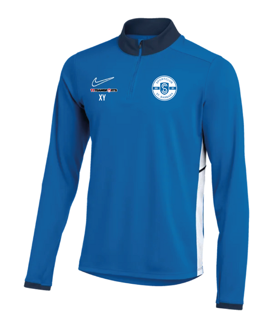 Nike Drill Top Blau SC St. Barbara