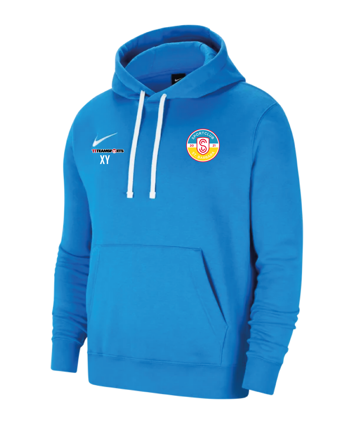 Nike Hoodie Blau SC St. Barbara
