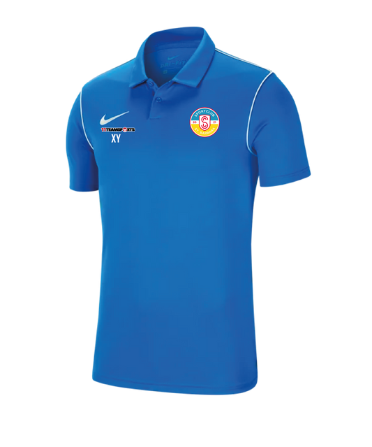 Nike Polo Blau SC St. Barbara