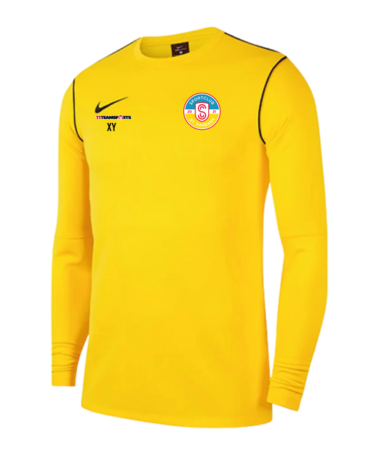 Nike Pullover gelb SC St. Barbara