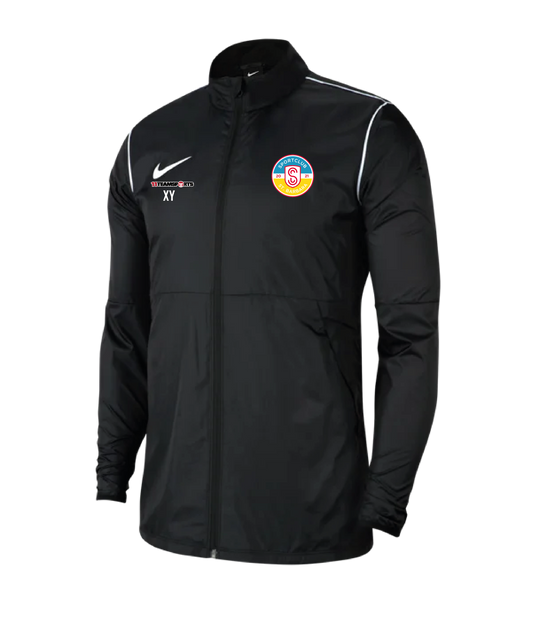 Nike Regenjacke Schwarz SC St. Barbara