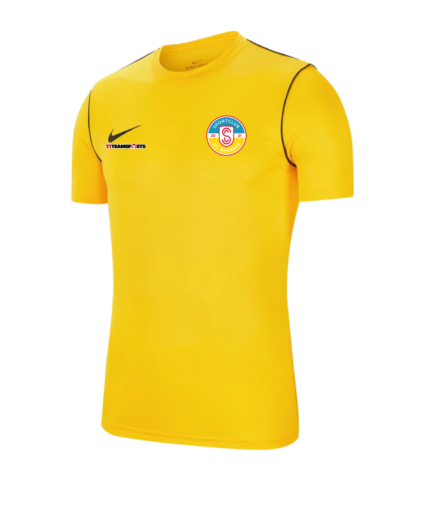 Nike Trainingsshirt gelb Kids SC St. Barbara