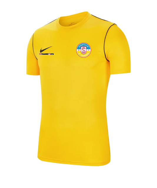 Nike Trainingsshirt gelb Kids SC St. Barbara